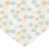 Boho Green und Gold Weihnachten Tischdecke (Schrägansicht)