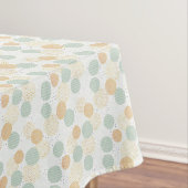 Boho Green und Gold Weihnachten Tischdecke (Beispiel)