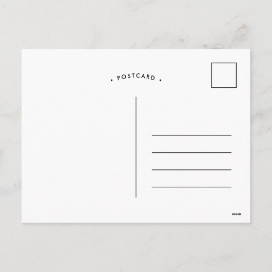 Boho Greenery Baby Shower by Mail Einladung (Rückseite)