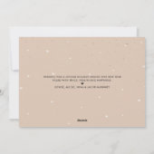 Boho Greenery Burgundy Beige 2022 Neujahr Feiertagskarte (Rückseite)