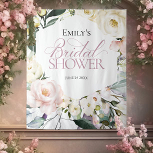 Boho Greenery Floral Frame Brautparty Backdrops Wandteppich