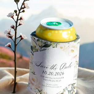 Boho Greenery Floral Frame Wedding Dosenkühler