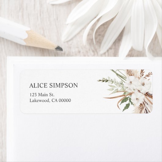 Boho Greenery Pampa Grass Wedding (Insitu)