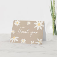 Boho Groovy Daisy Baby Shower