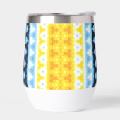 Boho Groovy Geometric Abstrakt AroAce Pride Flag (Links)