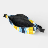 Boho Groovy Geometric Abstrakt AroAce Pride Flag Bauchtasche (Offen)
