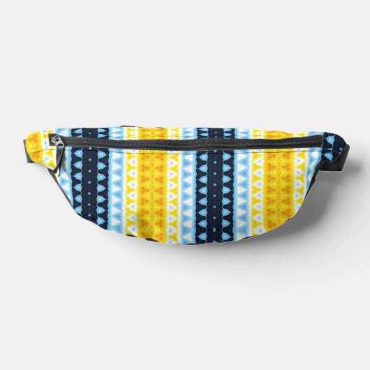 Boho Groovy Geometric Abstrakt AroAce Pride Flag Bauchtasche (Ablage )
