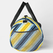 Boho Groovy Geometric Abstrakt AroAce Pride Flag Duffle Bag (Rechts)