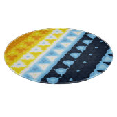 Boho Groovy Geometrische Abstrakte AroAce Pride-Fl Schneidebrett (Ecke)