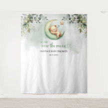 Boho grüner Eukalyptus geschlechtsneutraler Teddyb