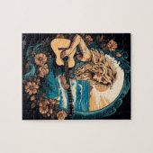 Boho Guitar Puzzle (Horizontal)