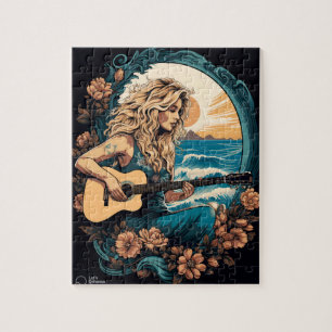 Boho Guitar Puzzle