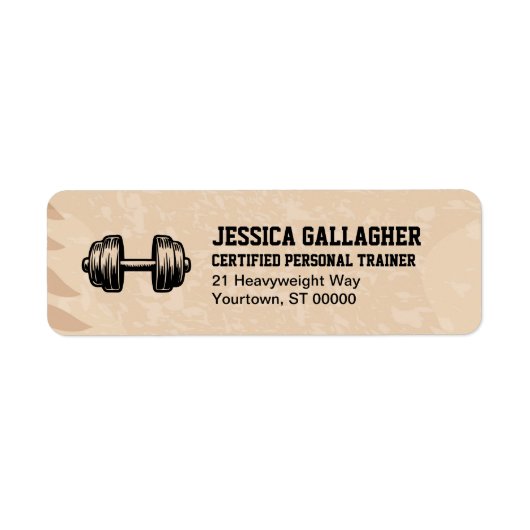 Boho Gym / Personal Trainer Rücksendeadresse Etike (Vorne)
