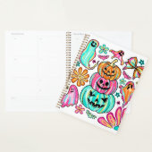 Boho Halloween Pumpkin Ghost Planer (Anzeige)