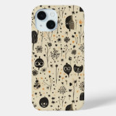 Boho Halloween Seamless Pattern Case-Mate iPhone Hülle (Rückseite)