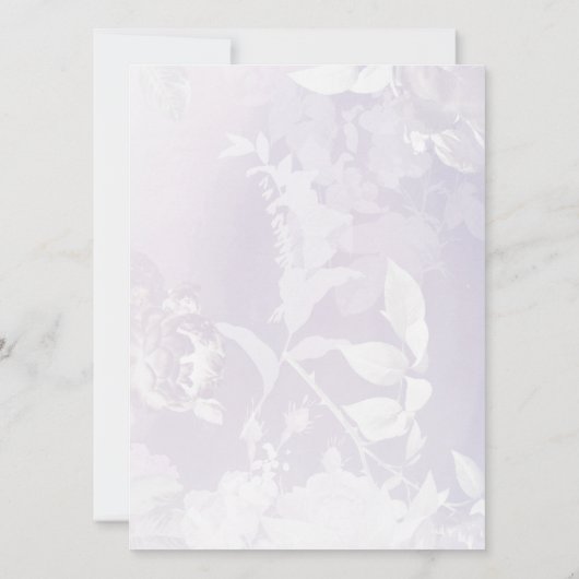 Boho Handfasting Triple Moon Dreamcatcher Einladung (Rückseite)