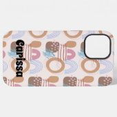 Boho Handy Gehäuse, Handy Abdeckung iPhone Hülle (Rückseite (Horizontal))