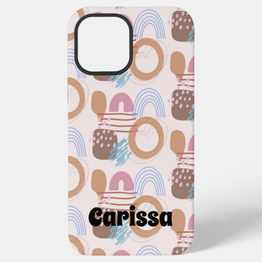 Boho Handy Gehäuse, Handy Abdeckung iPhone Hülle (Rückseite)
