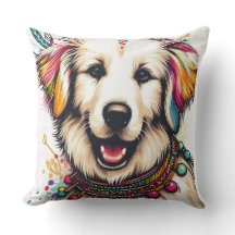 Boho Happy Dog - Stilvolle und lebendige Dekoratio