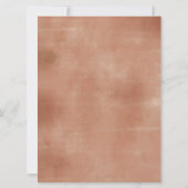 Boho He or She Pumpkin Fall Gender Reveal Einladung (Rückseite)