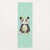 Boho Headband Panda Yogamatte (Vorderseite)