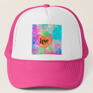 Boho Heart Liebe Truckerkappe