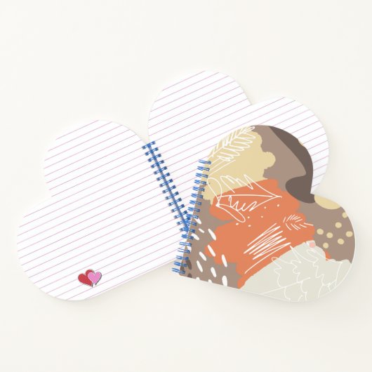 Boho Heart Notizblock (Innenseite)
