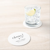 Boho Heart Wedding Untersetzer Baby Brautparty E10 (Vor Ort)