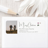 Boho Hearts Foto Frohe Weihnachtsfeier Rücksendead (Insitu)