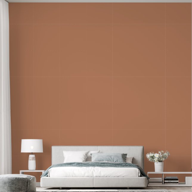 Boho hellbrauner Houndstooth Tapete (Schlafzimmer)