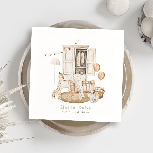 Boho Hello Baby Kinderzimmer Wardrobe Crib Baby Du Serviette