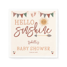 Boho Hello Sunshine Baby Dusche