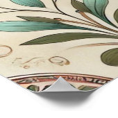 Boho Herb Blessing Poster (Ecke)