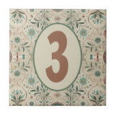 Boho Herb individuell anpassbar Fliese (Vorderseite)