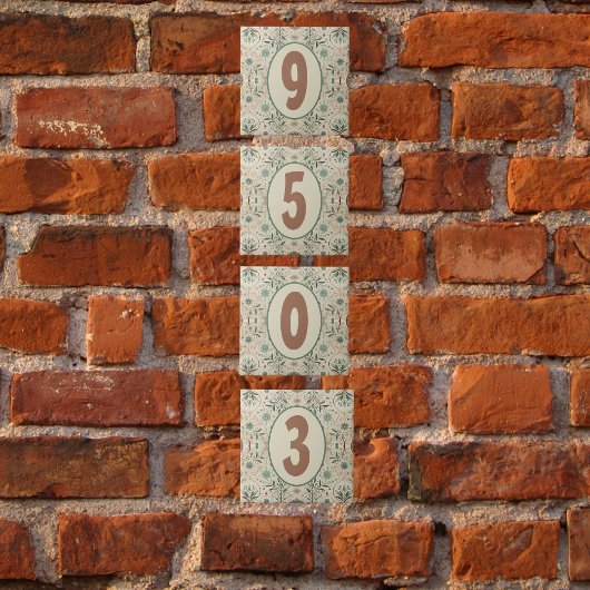 Boho Herb individuell anpassbar Fliese