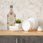 Boho Herb individuell anpassbar Schneidebrett