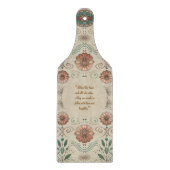 Boho Herb individuell anpassbar Schneidebrett (Vorderseite)