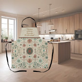 Boho Herb individuell anpassbar Schürze