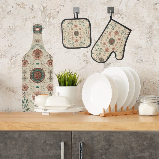 Boho Herb Schneidebrett