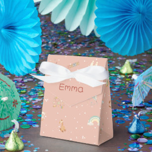 Boho-Herbst-Baby-Party Personalisiert Geschenkschachtel
