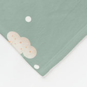 Boho-Herbst-Babyparty-Fleece-Decke Fleecedecke (Ecke)