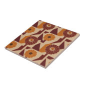 Boho-Herbst-Blumenmuster Fliese (Seite)