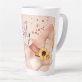 Boho-Herbst-Zitat Milchtasse (Rechte Ecke)