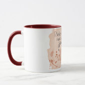 Boho-Herbst-Zitat Tasse (Links)