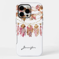 Boho Herbstblatt Feder Native American iPhone