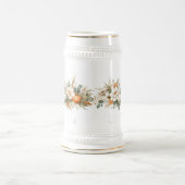 Boho-Herbstblumenarrangement Bierglas (Mittel)
