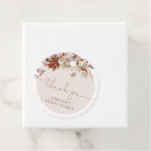 Boho Herbstlaubs Brautparty favorisieren Tag Geschenkanhänger (Beispiel)