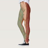 Boho Herbstleaves gestrichen Leggings (Links)