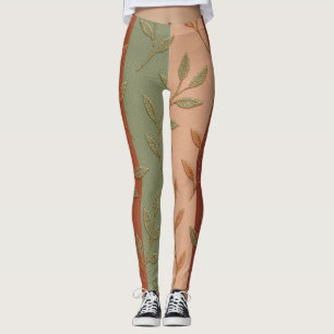 Boho Herbstleaves gestrichen Leggings