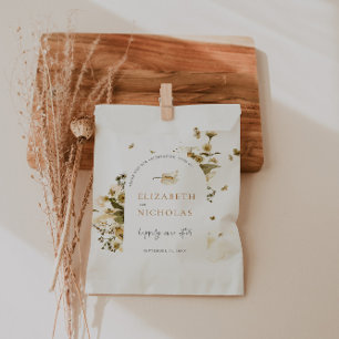 Boho-Herbstwildblume   Botanische Hochzeit Geschenktütchen